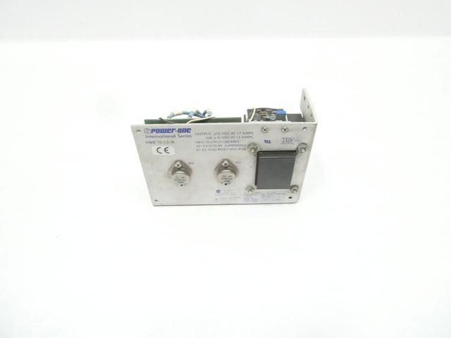 POWER-ONE HBB 15-1.5-A POWER SUPPLY 120/240V-AC 1.7A 12V-DC