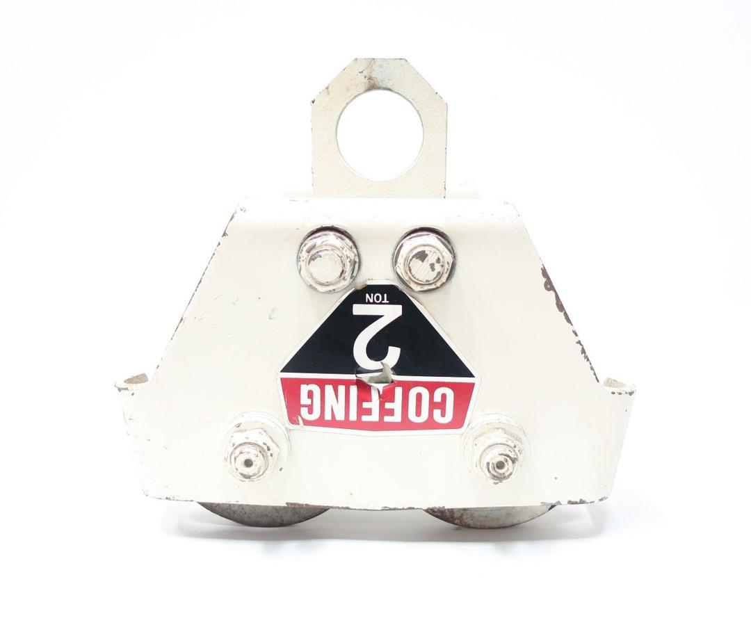 COFFING MANUAL HOIST TROLLEY 2TON