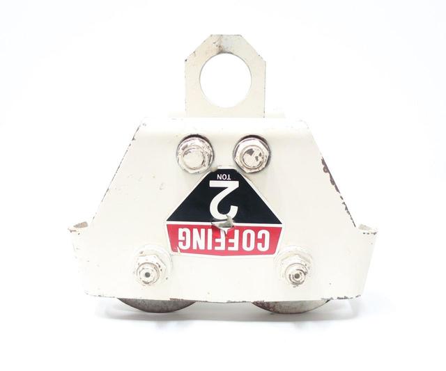 COFFING MANUAL HOIST TROLLEY 2TON