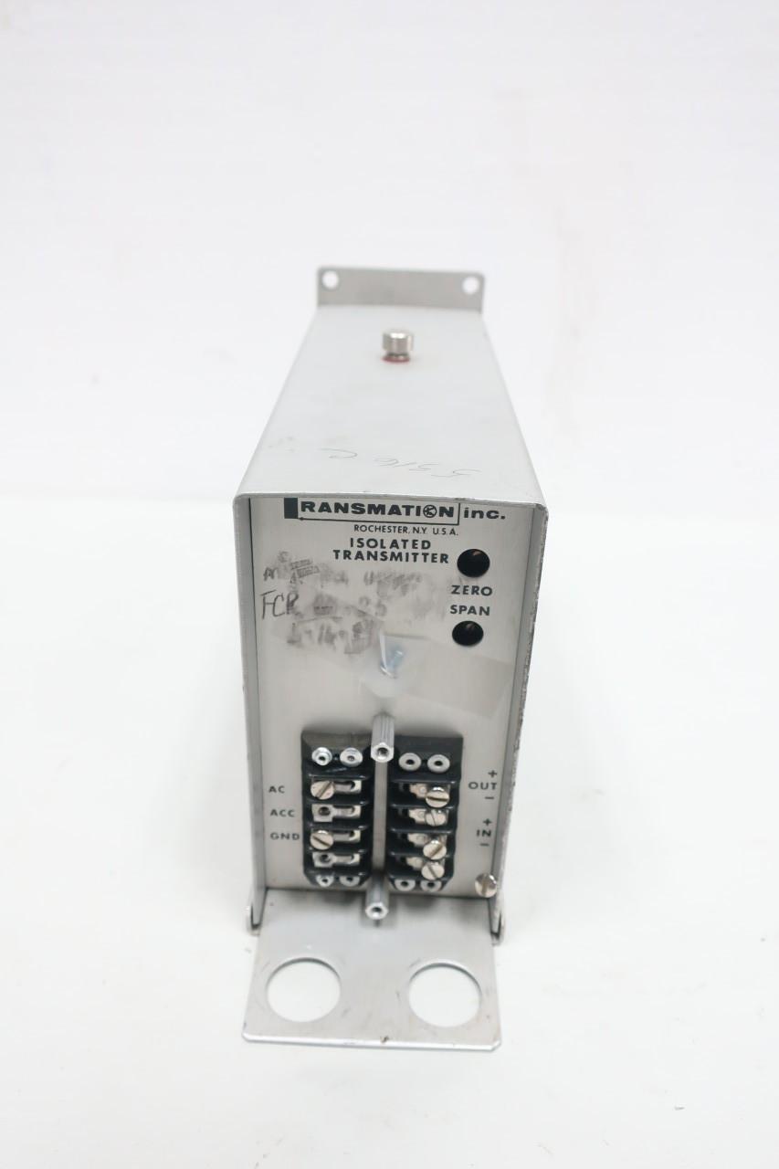 TRANSMATION 230IT ISOLATED TRANSMITTER 1-5V-DC 117V-AC