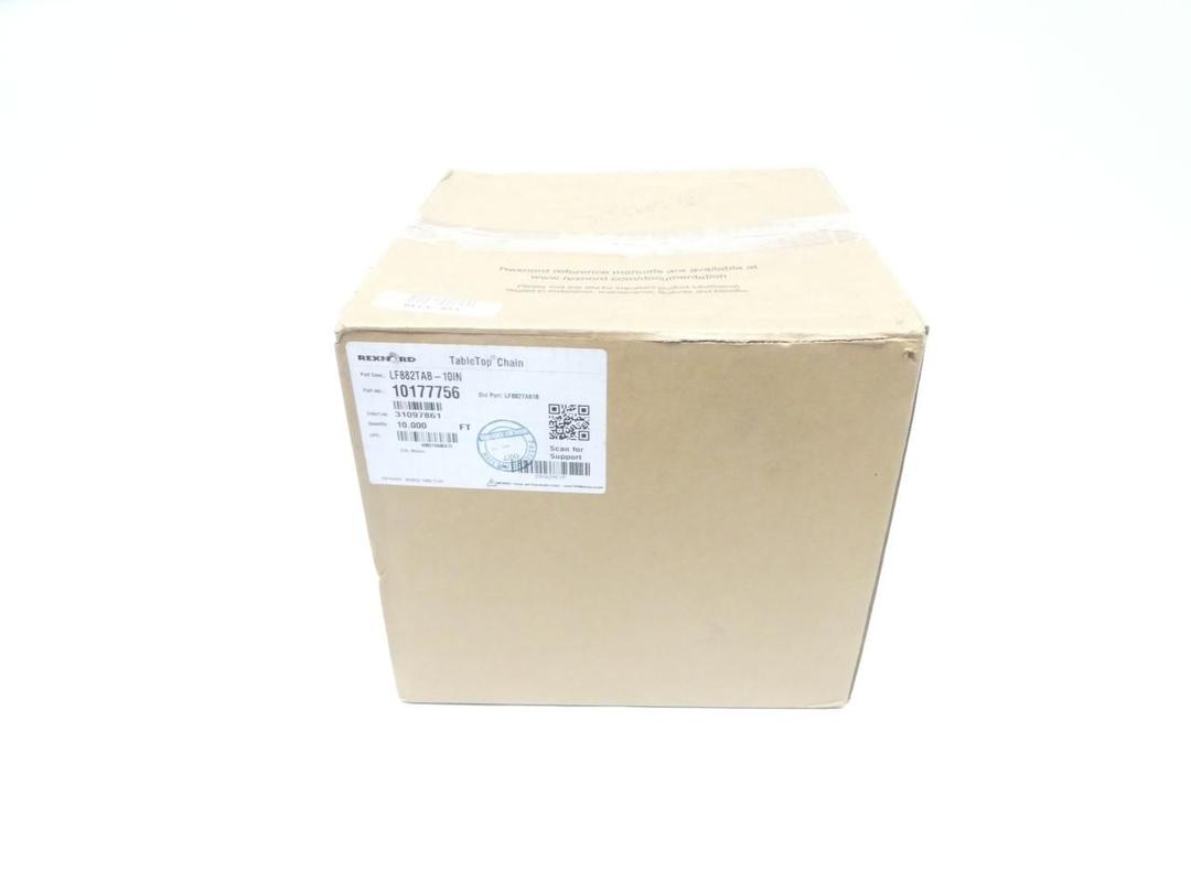 REXNORD 10177756 TABELTOP CHAIN CONVEYOR BELT 10FT 10IN