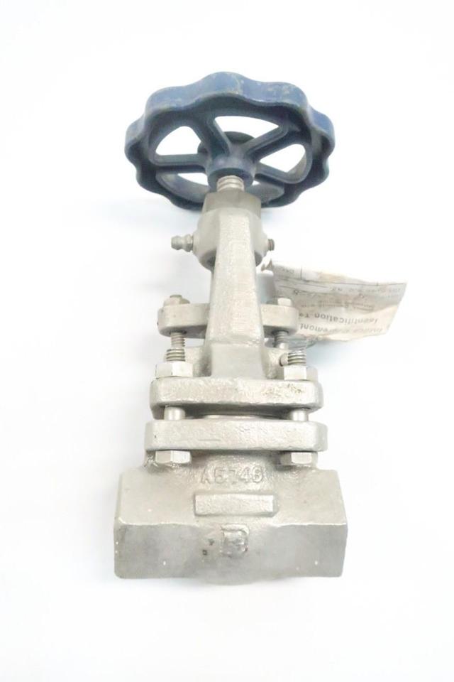 POWELL 2474 18-8SMO MANUAL STAINLESS SOCKET WELD GLOBE VALVE 3/4IN