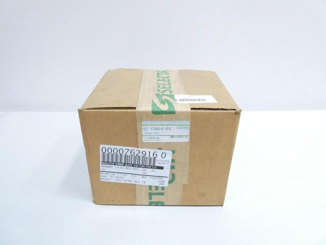 BOX OF 10 SELECTA SC-13BLK-BX ALLIGATOR CLIPS