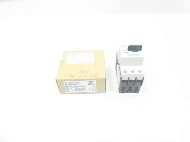 SIEMENS 3RV1021-1GA10 MANUAL STARTER 4.5-6.3A AMP 5HP