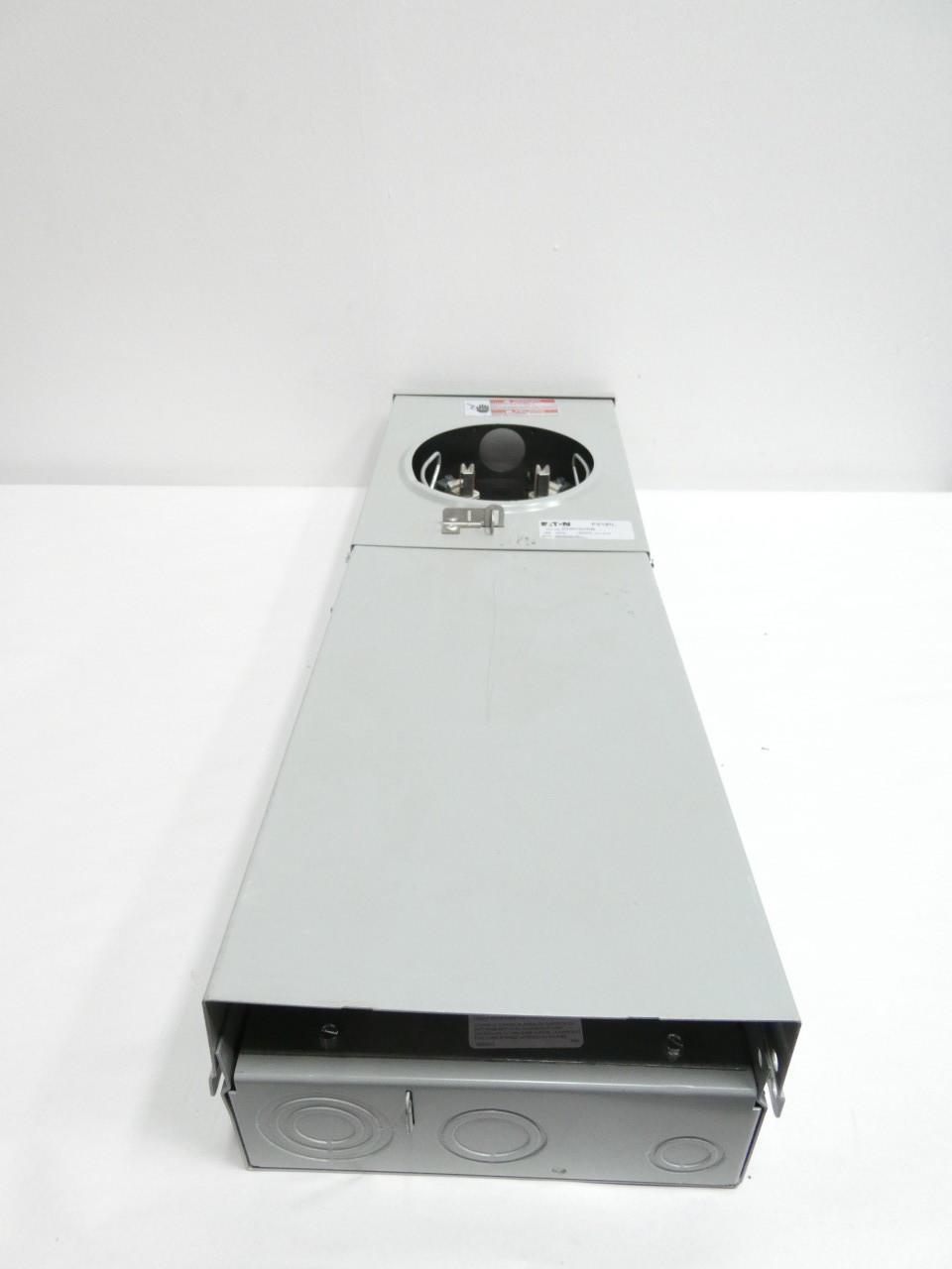 EATON CHR1N7NS RINGLESS PEDESTAL MOUNT METERED SOCKET CENTER 125A 120/240V-AC