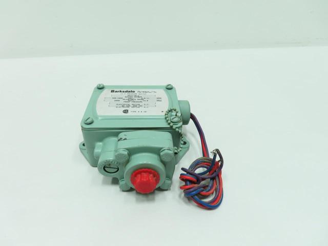 BARKSDALE HP1H-H5-C PRESSURE SWITCH 400-1600PSI 125/250V-AC