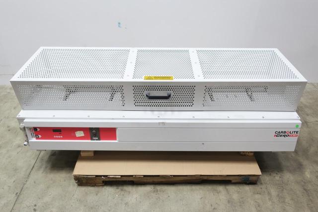 CARBOLITE GERO HTR 11/150 ROTARY REACTOR TUBE FURNACE 2253W 1100C 208V-AC