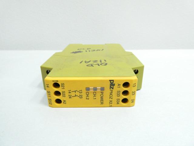PILZ PNOZ X2.1 SAFETY RELAY 24V-AC/DC