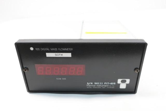 THERMAL INSTRUMENT 920-600-9 DIGITAL MASS FLOW METER 110V-AC
