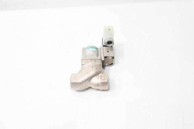 CKD CVSE2-15A-05-02H-1 PNEUMATIC SOLENOID VALVE 100/110V-AC 0.5MPA 1/2IN NPT