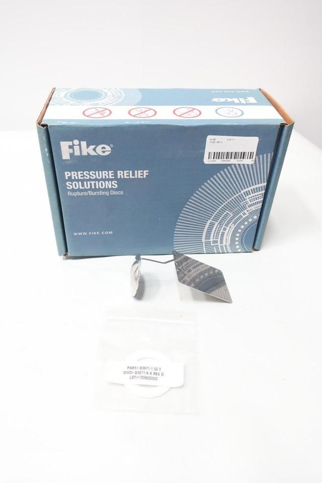 FIKE SR-H RUPTURE DISC 50PSI @ 300F 1.5IN
