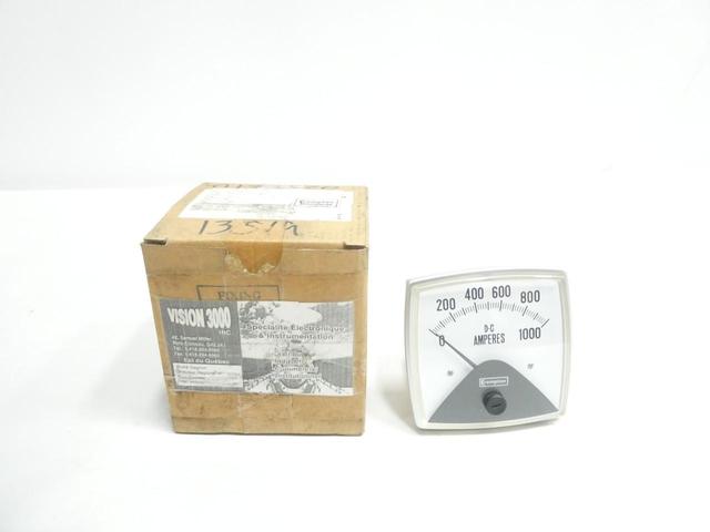CROMPTON 016-01AA-ECSS AMMETER 0-1000DC AMP