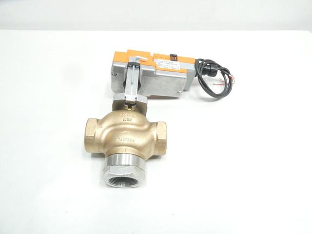 BELIMO G340B-N+SVKX24-MFT PNEUMATIC BRONZE GLOBE VALVE 1-1/2IN NPT