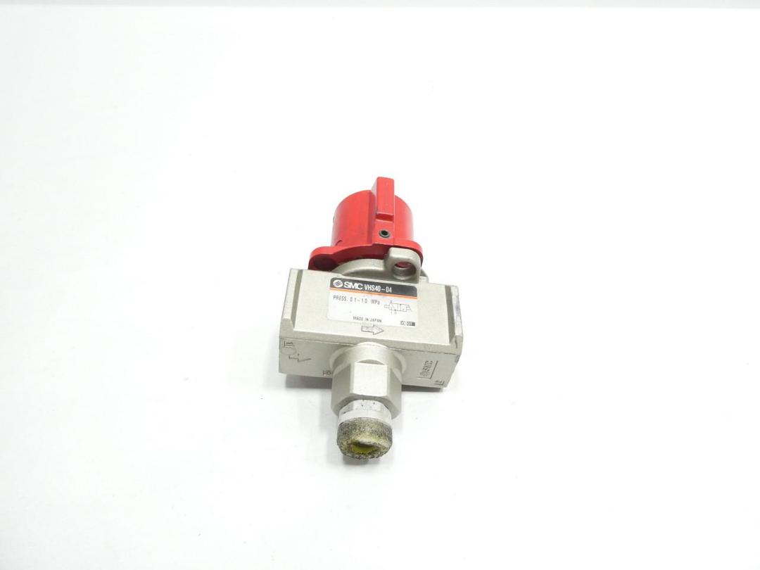 SMC VHS40-04 PNEUMATIC LOCKOUT VALVE 1/2IN NPT 1MPA
