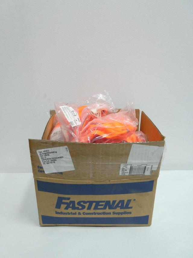 BOX 31 FASTENAL 1053213 OS SERIES BODY GUARD HV930 ORANGE HI-VIS BASEBALL CAP