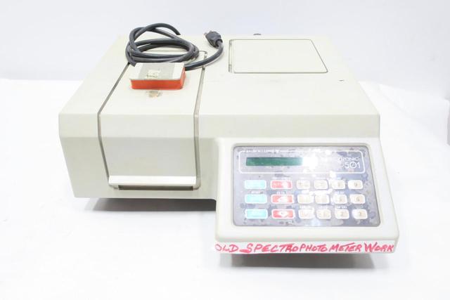 BAUSCH LOMB 32.51.02 SPECTRO PHOTOMETER 115V-AC