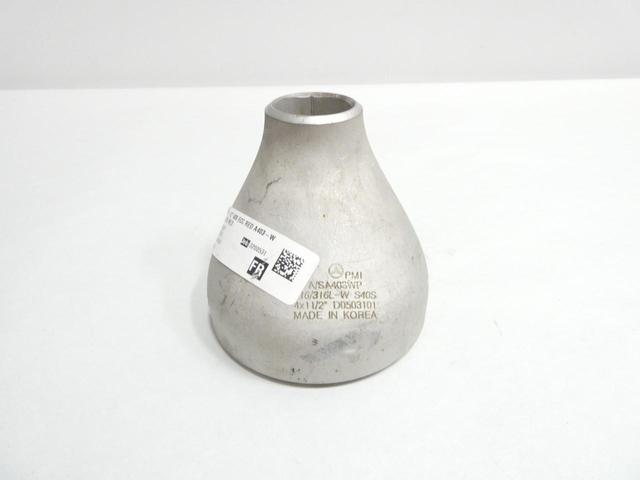 PMI A/SA403WP STEEL PIPE REDUCER 4IN 1-1/2IN