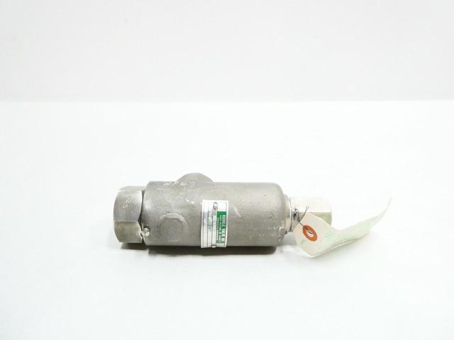 KUNKLE 171S C01 STAINLESS RELIEF VALVE 10GPM 125PSI 3/4IN X 1/2IN NPT