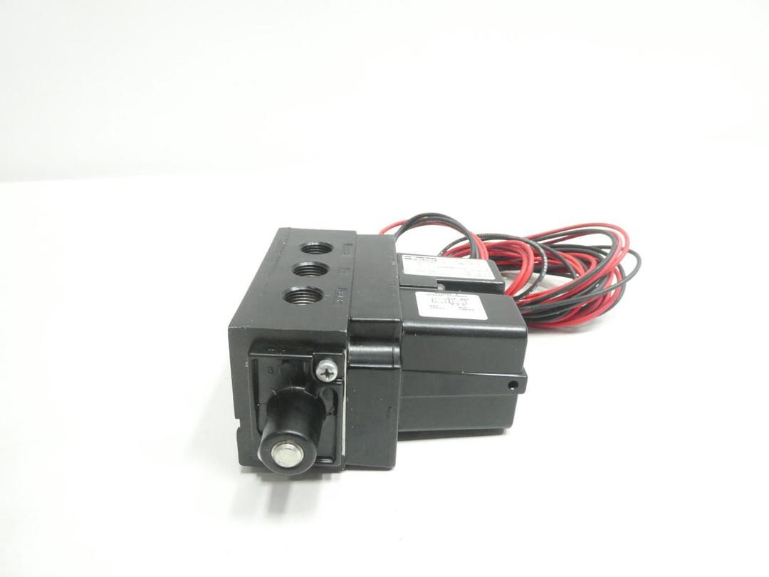 PARKER SS40403723 SOLENOID VALVE 3/8IN NPT 20-150PSI 125V-DC 5 PORT
