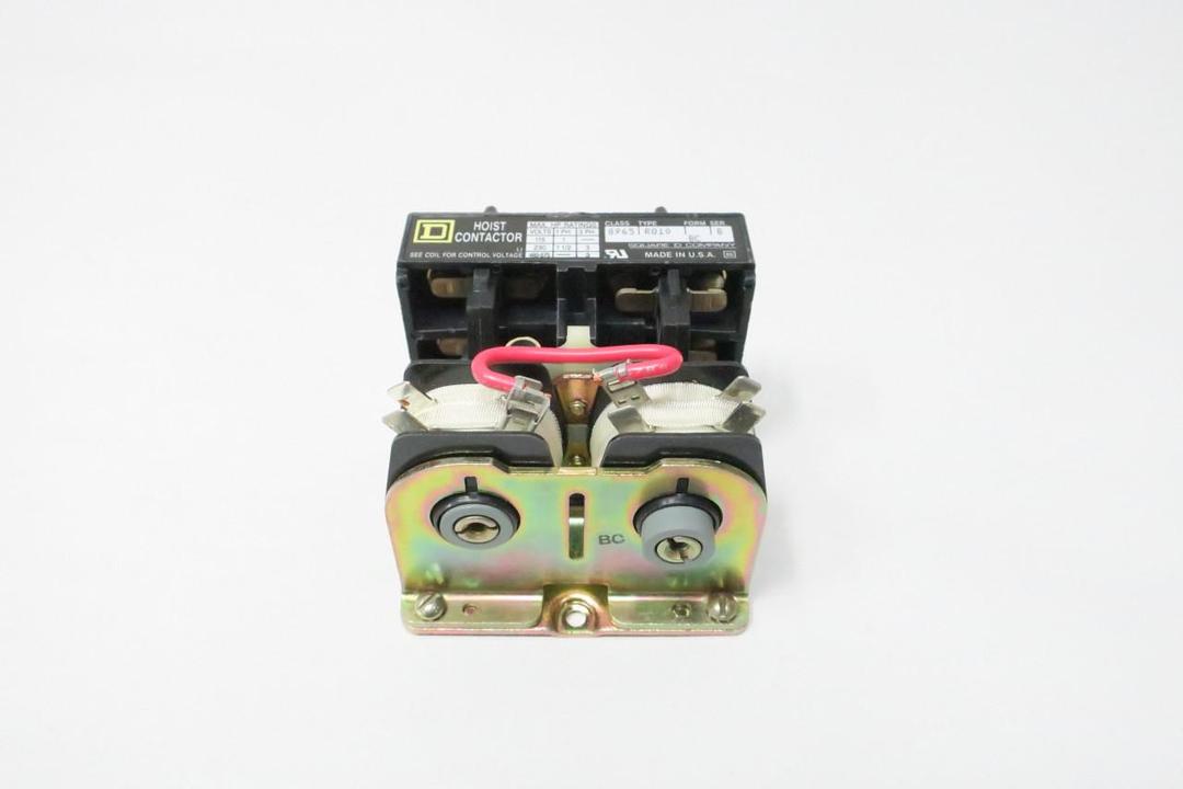 SQUARE D 8965 R010 HOIST CONTACTOR 24V-DC 3HP