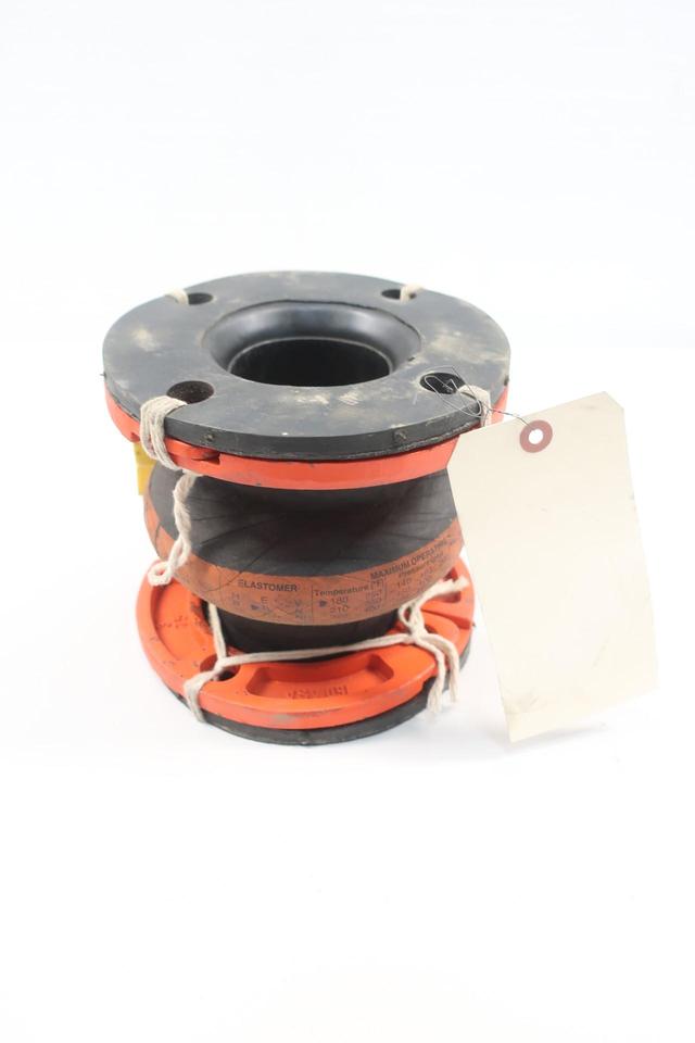 MERCER RUBBER 501 FLANGED RUBBER EXPANSION JOINT 150PSI 3IN