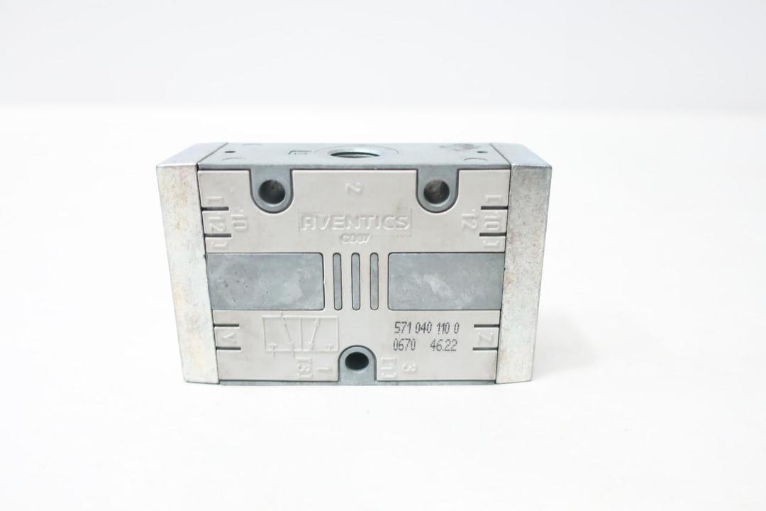 AVENTICS 571-040-110-0 PNEUMATIC VALVE MANIFOLD