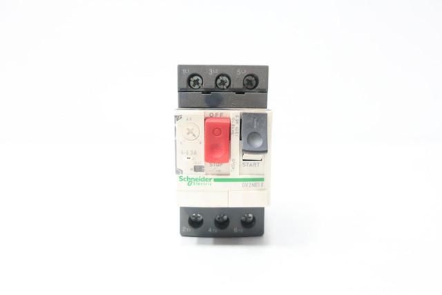 SCHNEIDER GV2ME10 MANUAL STARTER 4-6.3A AMP 3HP