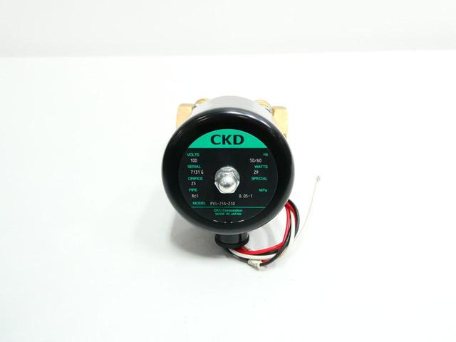 CKD PVS-25A-210-AC100V SOLENOID VALVE 100V-AC 1IN NPT