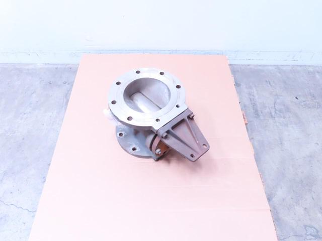 XOMOX TUFLINE 067 STAINLESS FLANGED PLUG VALVE 8IN 150