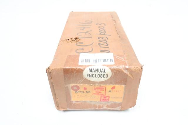 LAMBDA LCS-C-36 POWER SUPPLY 105-132V-AC 36V-DC