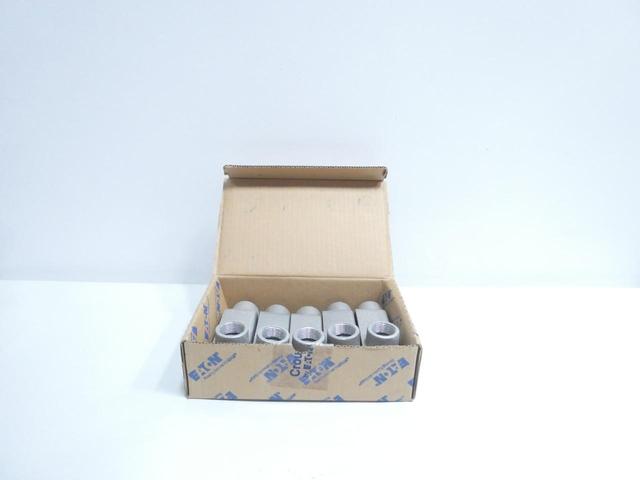 BOX OF 5 CROUSE HINDS LR39 LR CONDUIT OUTLET BODY 1IN