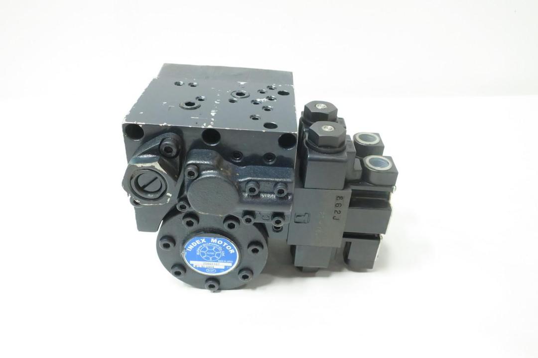 NIPPON OIL PUMP 25602107 HYDRAULIC INDEX MOTOR 100V-AC