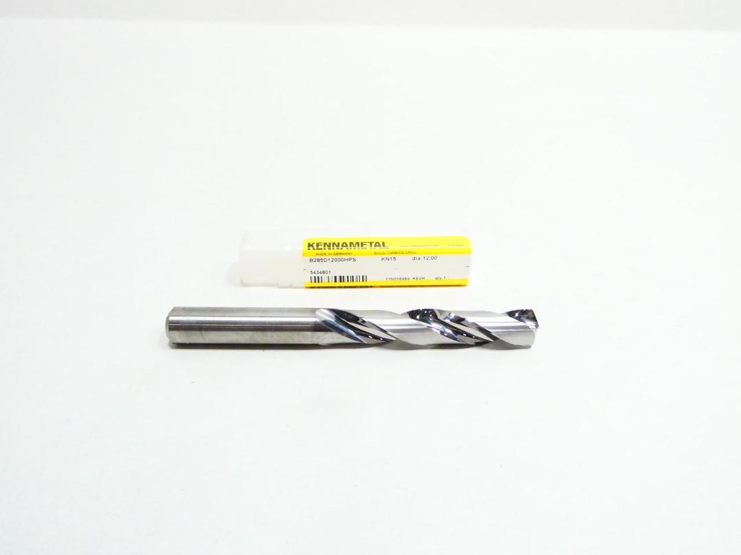 KENNAMETAL B285D12000HPS KN15 DRILL BIT 12MM