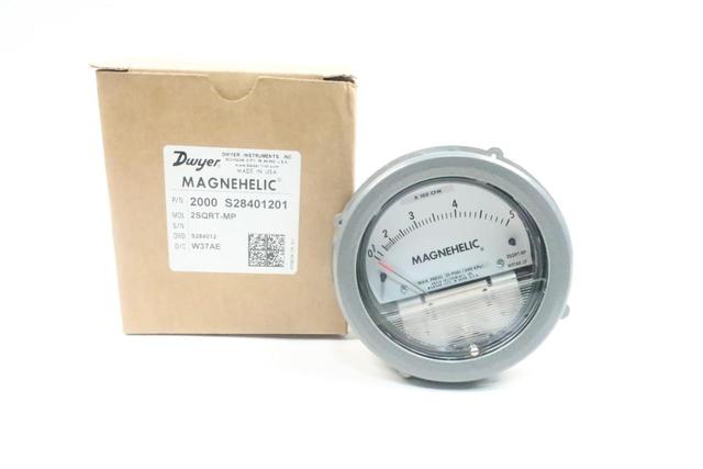 DWYER 2SQRT-MP MAGNEHELIC PRESSURE GAUGE 0-500CFM