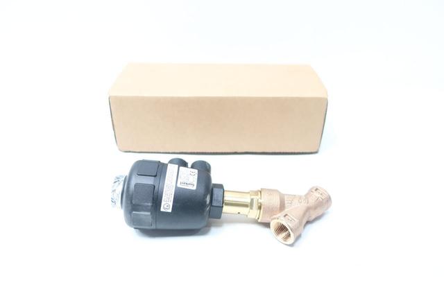 BURKERT 463585 TYPE 2000 PNEUMATIC BRONZE SEAT VALVE 1/2IN NPT