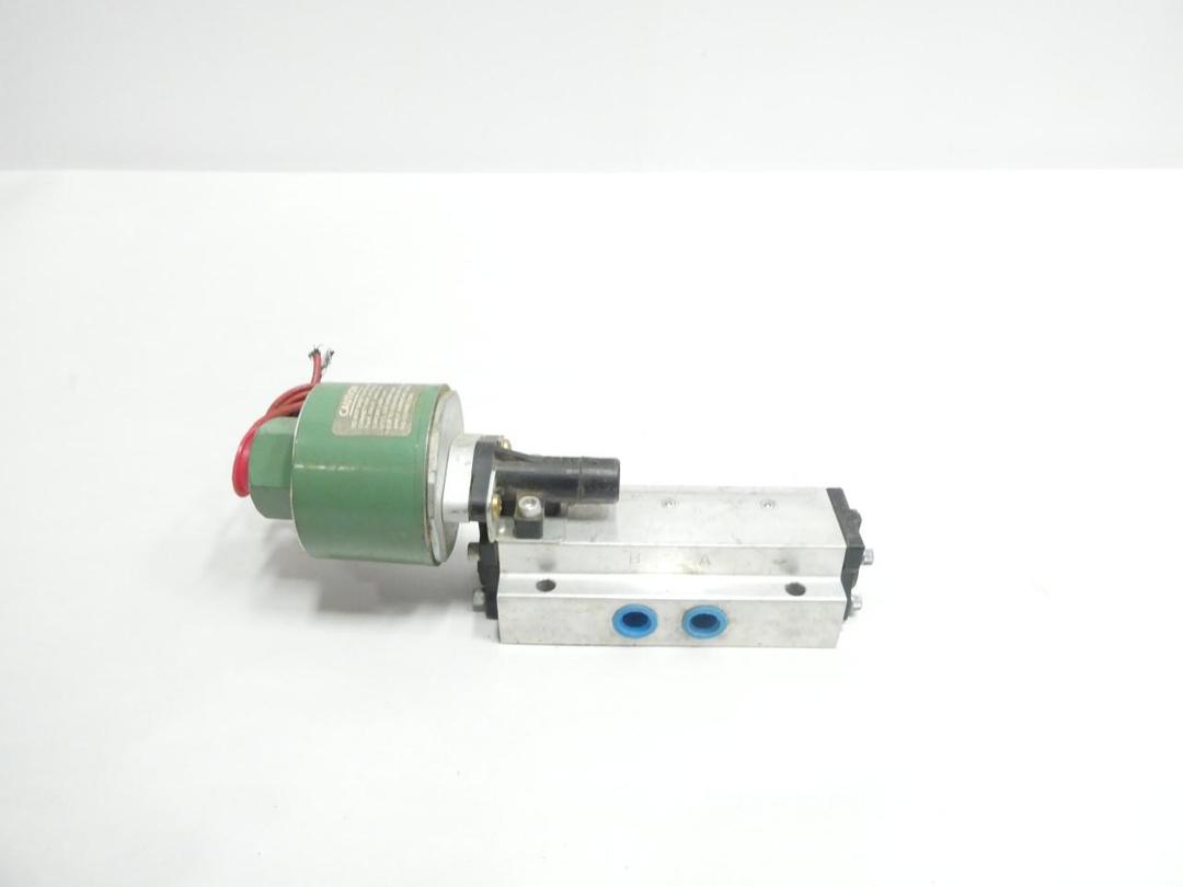 ASCO 84002 RED-HAT SOLENOID VALVE 120V-AC 1/4IN NPT