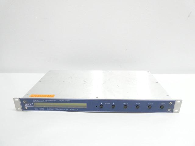SCHWEITZER ENGINEERING LABORATORIES DTA201-4 SEL-DTA2 DISPLAY/TRANSDUCER ADAPTER