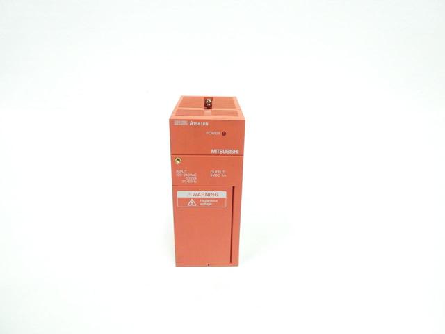 MITSUBISHI A1S61PN POWER SUPPLY 100-240V-AC 5A AMP 5V-DC
