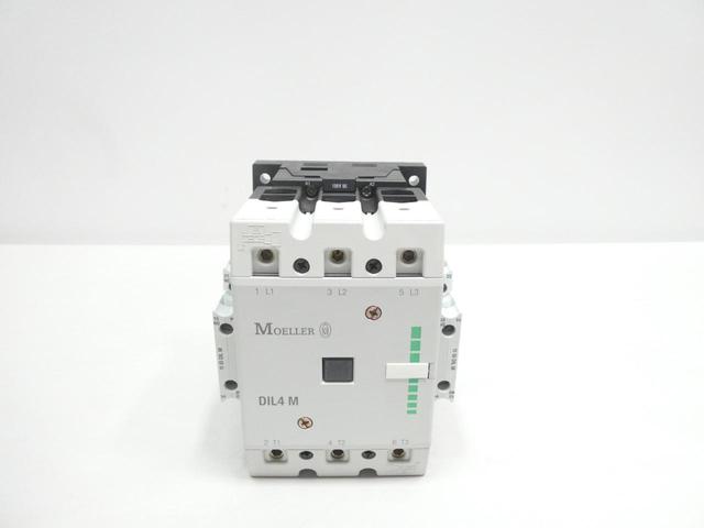 MOELLER DIL4M AC CONTACTOR 120V-DC 160A AMP 100HP