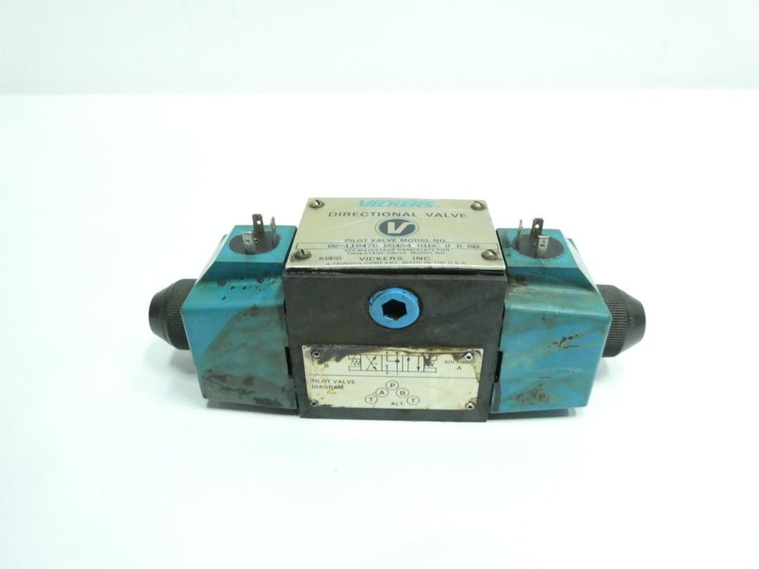 VICKERS 02-119475 DG4S4 016C U B 60 HYDRAULIC DIRECTIONAL CONTROL VALVE 120V-AC