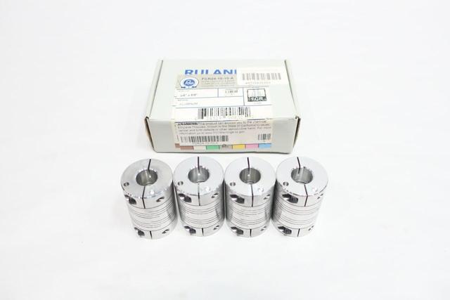 BOX OF 4 RULAND FCR24-10-10-A FLEXIBLE COUPLING