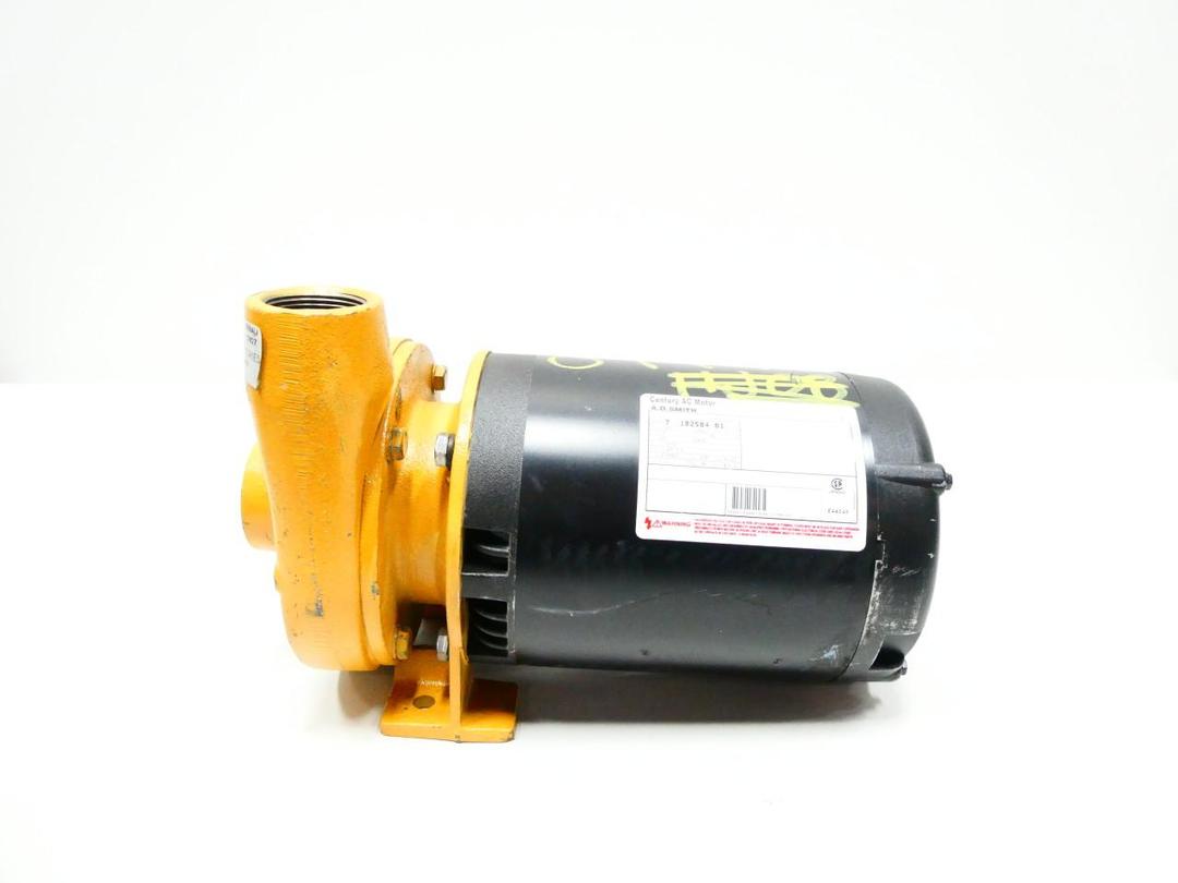 MONARCH ACE-100LP IRON CENTRIFUGAL PUMP 1-1/4IN 1-1/2IN 56GPM 100FT 1HP 575V-AC 