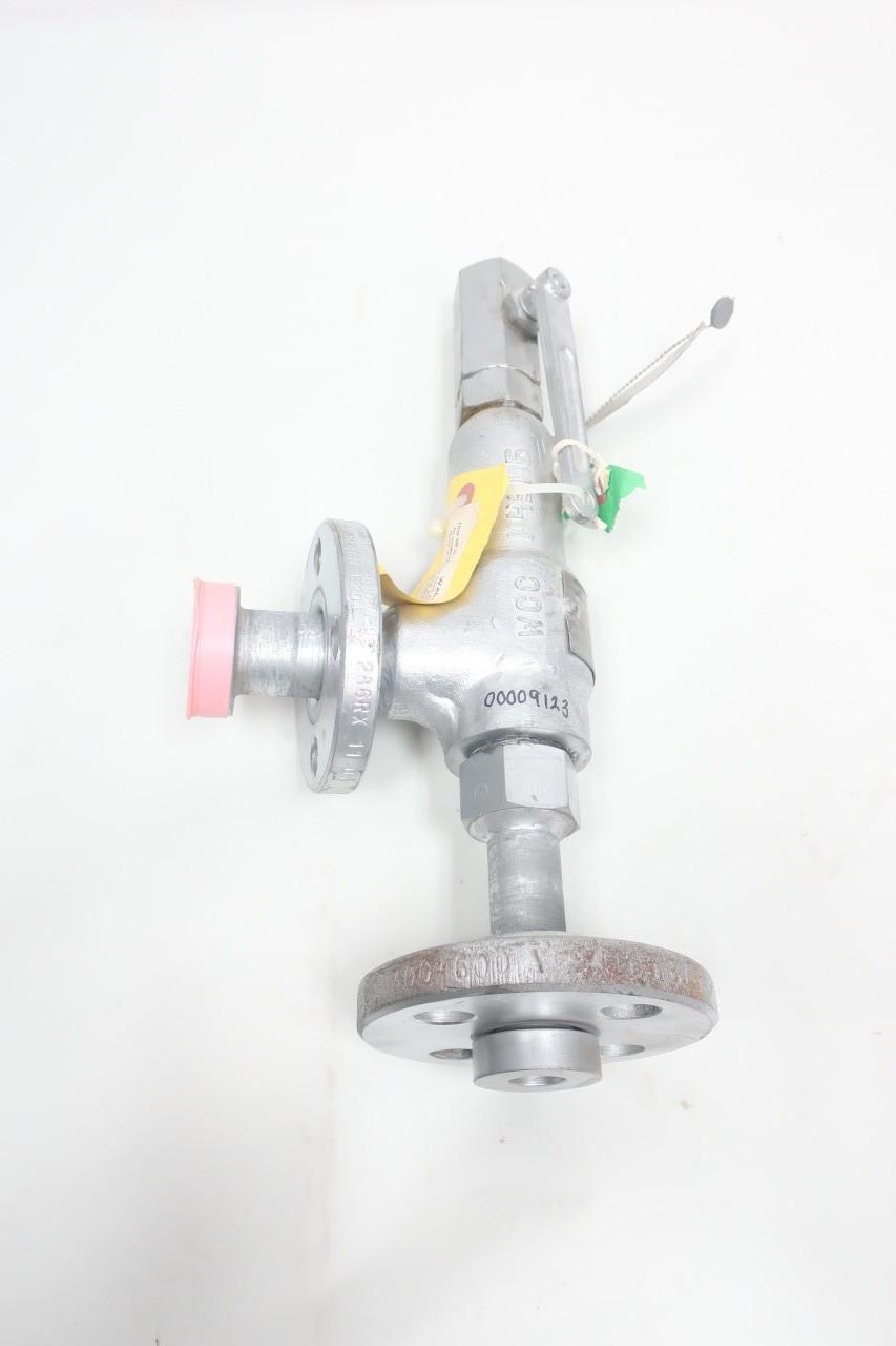 CONSOLIDATED 19096MCF-2-MS-33-12-05-LA 85GPM FLANGED 1100PSI 3/4IN RELIEF VALVE