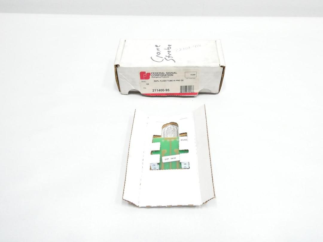 FEDERAL SIGNAL 211400-95 FLASH TUBE REPLACEMENT