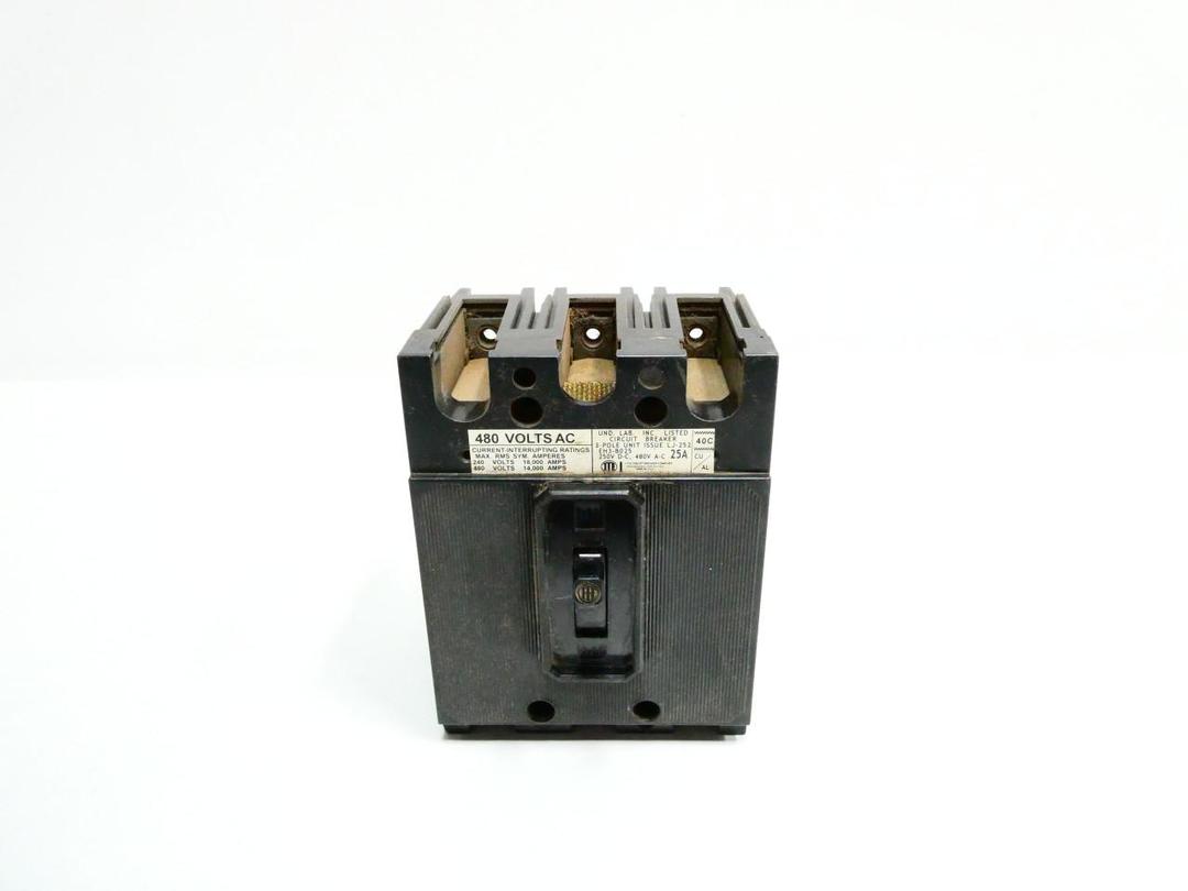 ITE EH3-B025 MOLDED CASE CIRCUIT BREAKER 3P 250A AMP 480V-AC