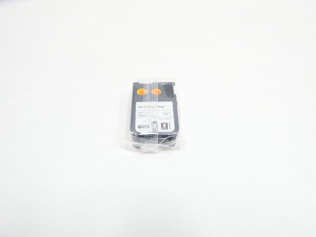 DYMO 1868753 BLACK ON WHITE ALL-PURPOSE VINYL THERMAL LABELS
