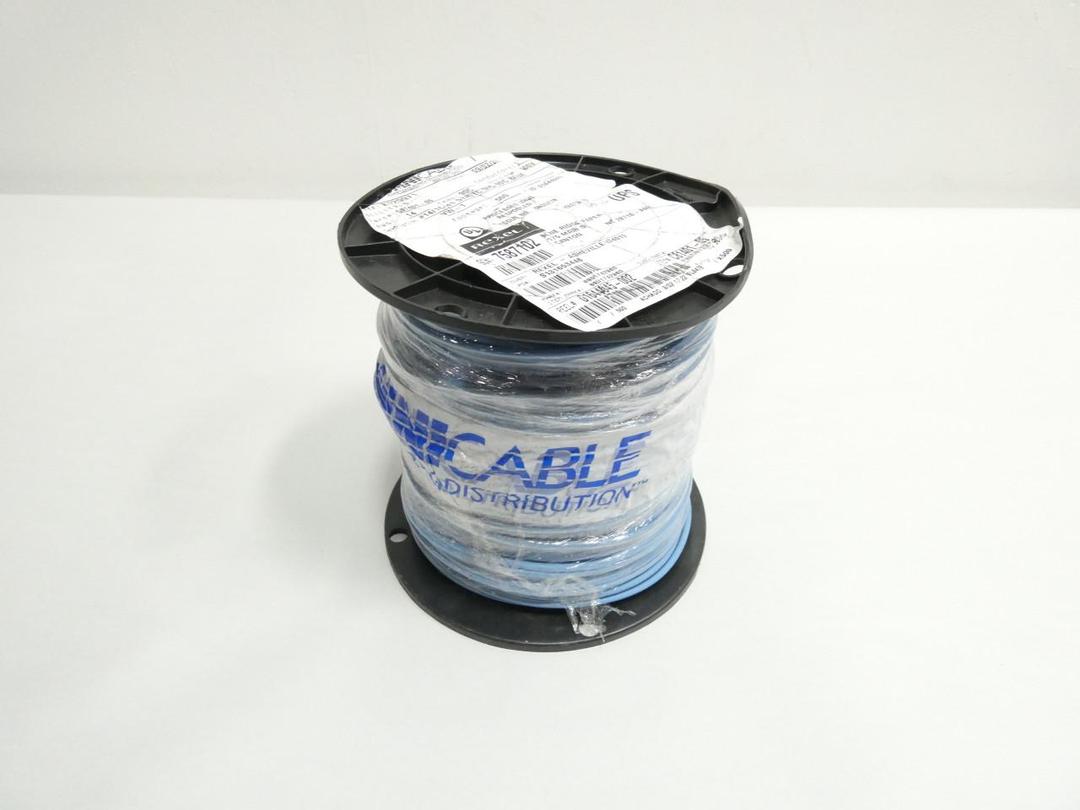 OMNICABLE C81401-05 BLUE WIRE 14AWG 500FT 600V-AC