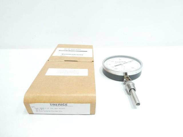 TRERICE V80445 DIAL VAPOR ACTUATED THERMOMETER -20 TO 40C 4-1/2IN 2IN