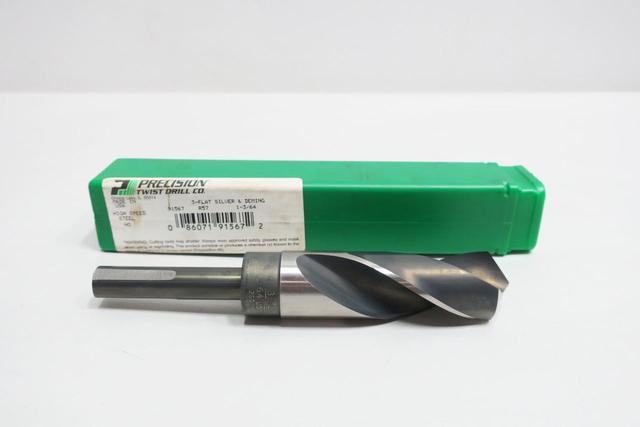 PRECISION R57 91567 HIGH SPEED STEEL DRILL BIT 1-3/64IN