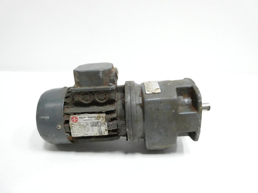 PUJOL 3032020040 GEARMOTOR 69.92RPM 3PH 0.15HP 380-420/440-480V-AC